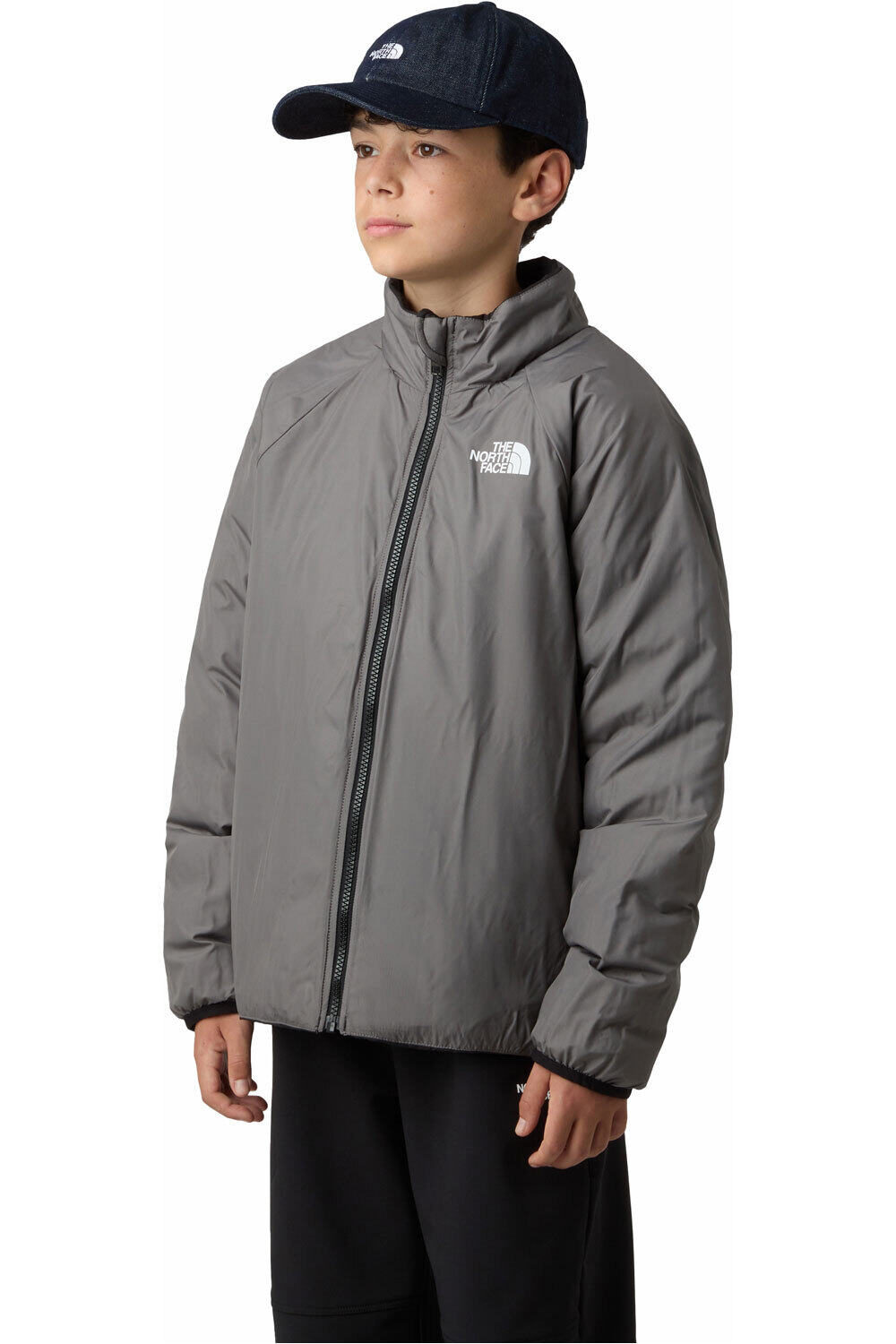 The North Face chaqueta impermeable niño TEEN PERRITO 4-N-1 HOODED JACKET vista detalle
