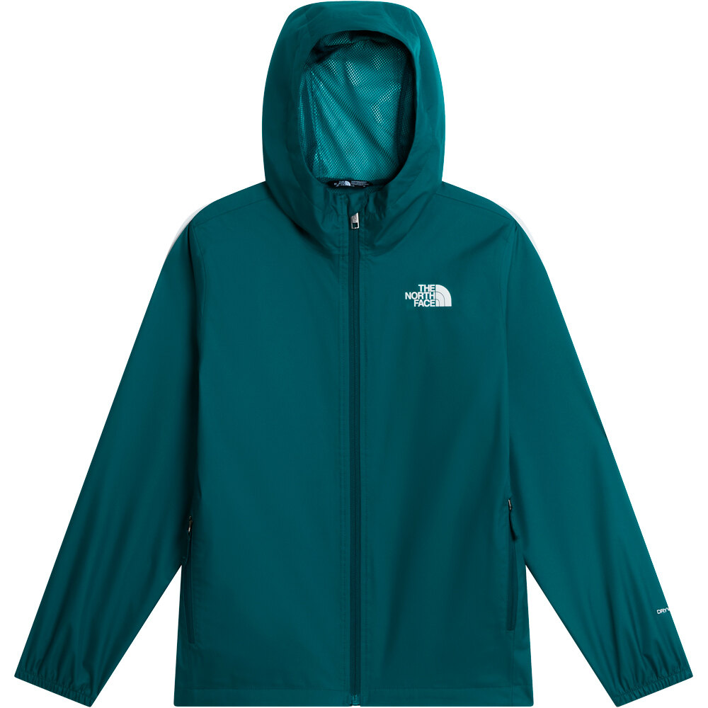 The North Face chaqueta impermeable niño TEEN ZIPLINE RAIN JACKET 03