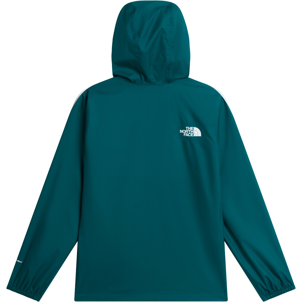 The North Face chaqueta impermeable niño TEEN ZIPLINE RAIN JACKET 04