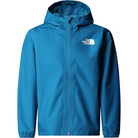 The North Face chaqueta impermeable niño TEEN ZIPLINE RAIN JACKET vista detalle