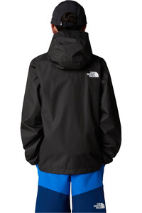 The North Face chaqueta impermeable niño TEEN ZIPLINE RAIN JACKET vista trasera