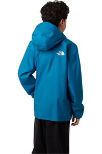 The North Face chaqueta impermeable niño TEEN ZIPLINE RAIN JACKET vista trasera