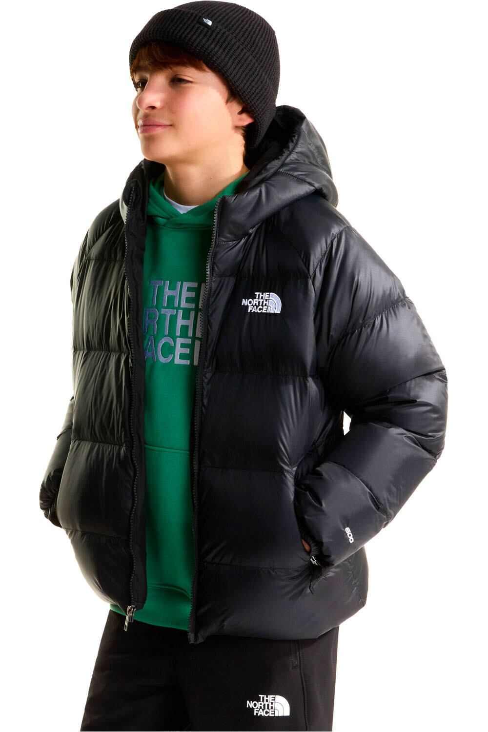 The North Face chaqueta niño B HYDRENALITE DOWN vista detalle