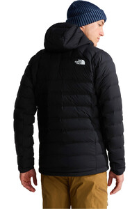 The North Face chaqueta outdoor hombre M ABSEIL STRETCH DOWN HOODIE vista trasera