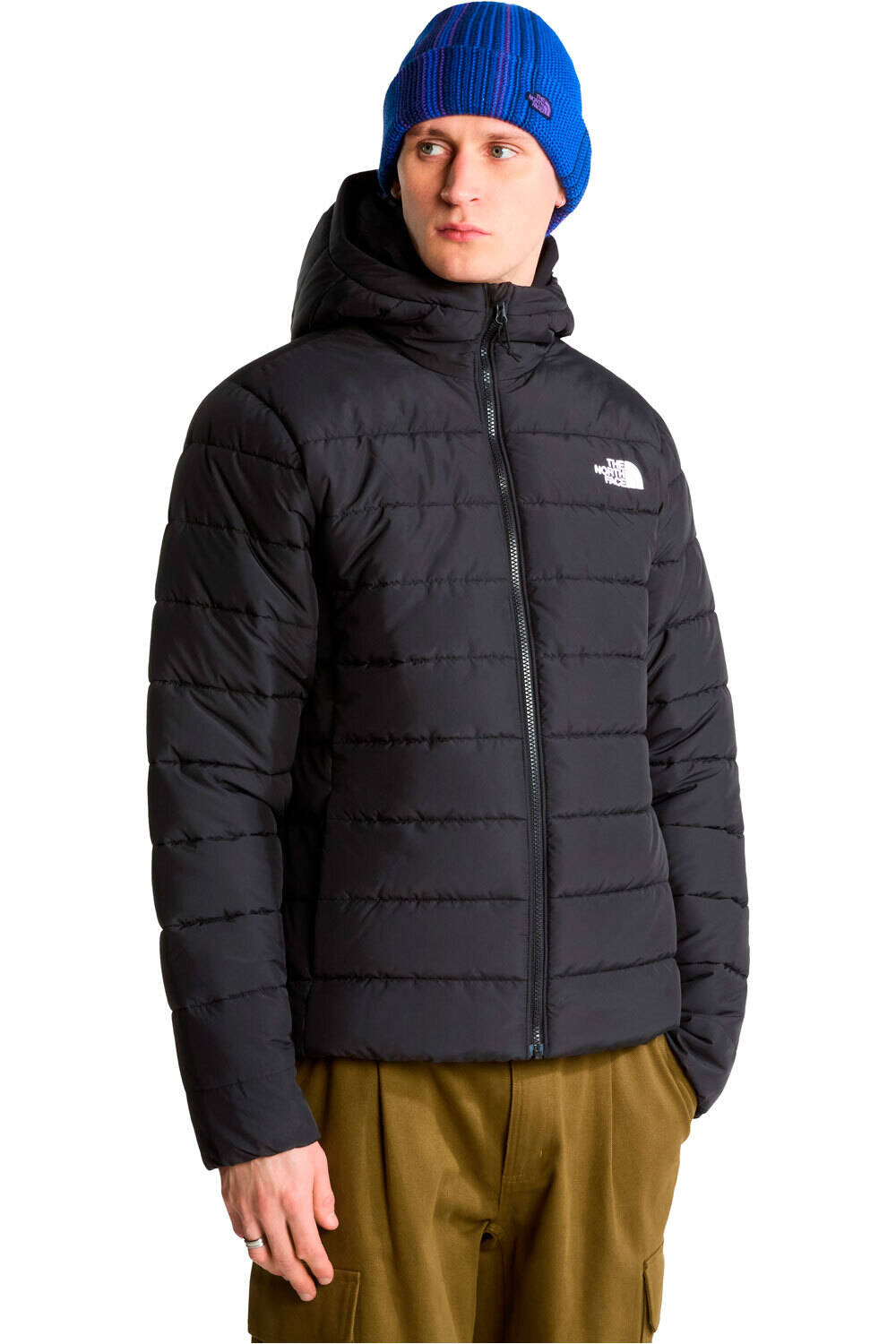 The North Face chaqueta outdoor hombre M ACONCAGUA HOODED JACKET vista frontal