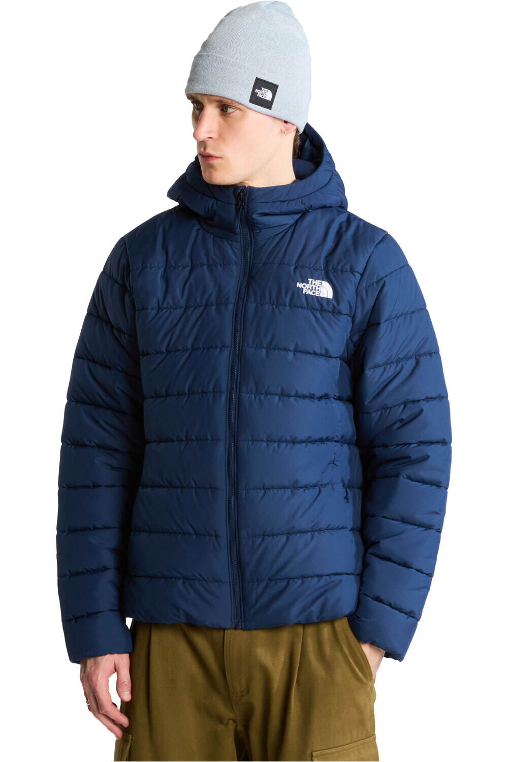 The North Face chaqueta outdoor hombre M ACONCAGUA HOODED JACKET vista frontal
