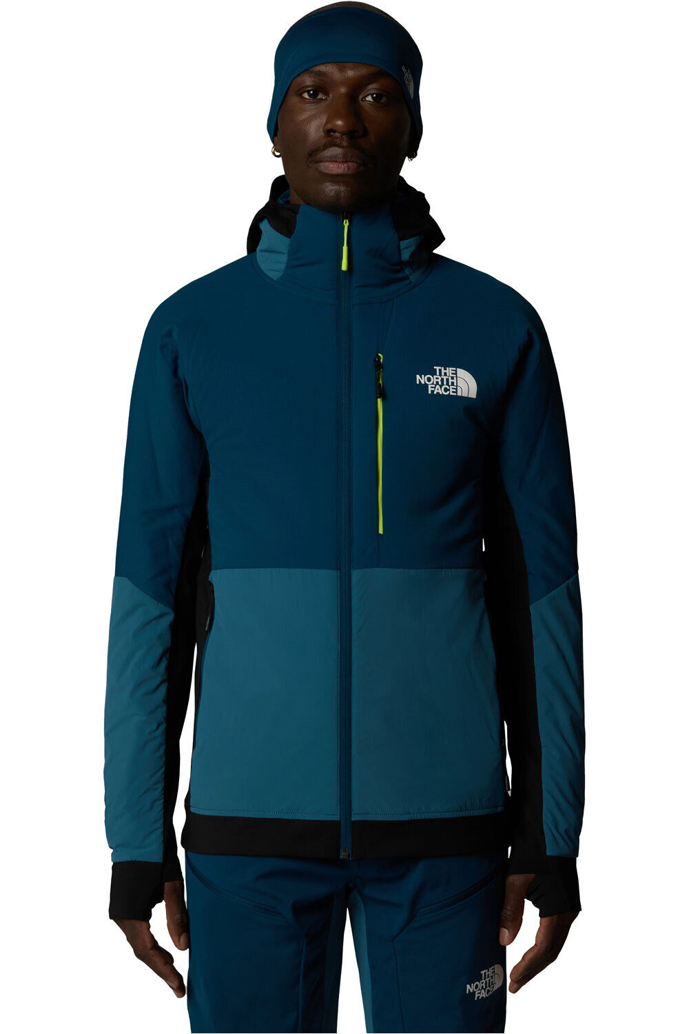 The North Face chaqueta outdoor hombre M BINNTAL HYBRID VENTRIX HOODIE vista frontal