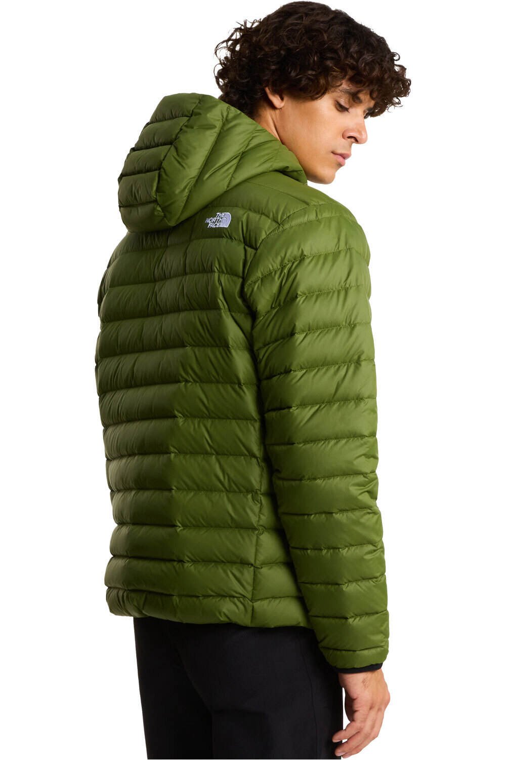 The North Face chaqueta outdoor hombre M CLASSIC DOWN HOODED JACKET vista detalle