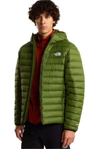 The North Face chaqueta outdoor hombre M CLASSIC DOWN HOODED JACKET vista trasera
