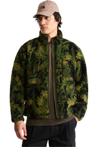 The North Face chaqueta outdoor hombre M EXTREME PILE 2 FZ JACKET -PRINT vista detalle