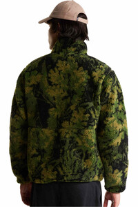 The North Face chaqueta outdoor hombre M EXTREME PILE 2 FZ JACKET -PRINT vista trasera