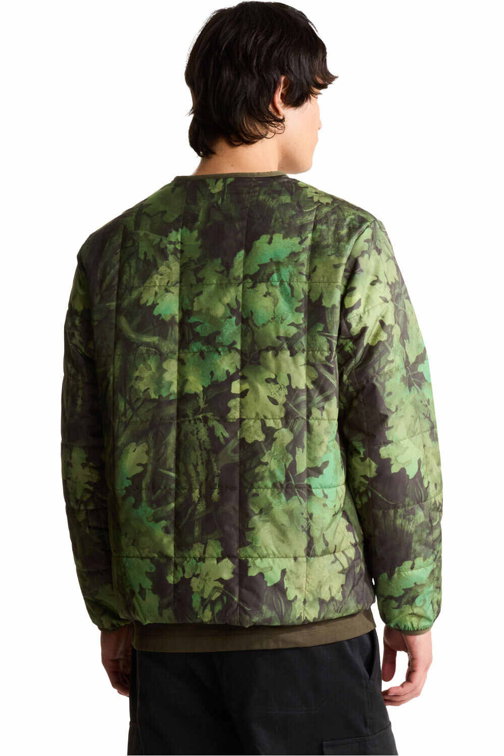 The North Face chaqueta outdoor hombre M LHOTSE LT INSULATED JACKET -PRINT vista trasera