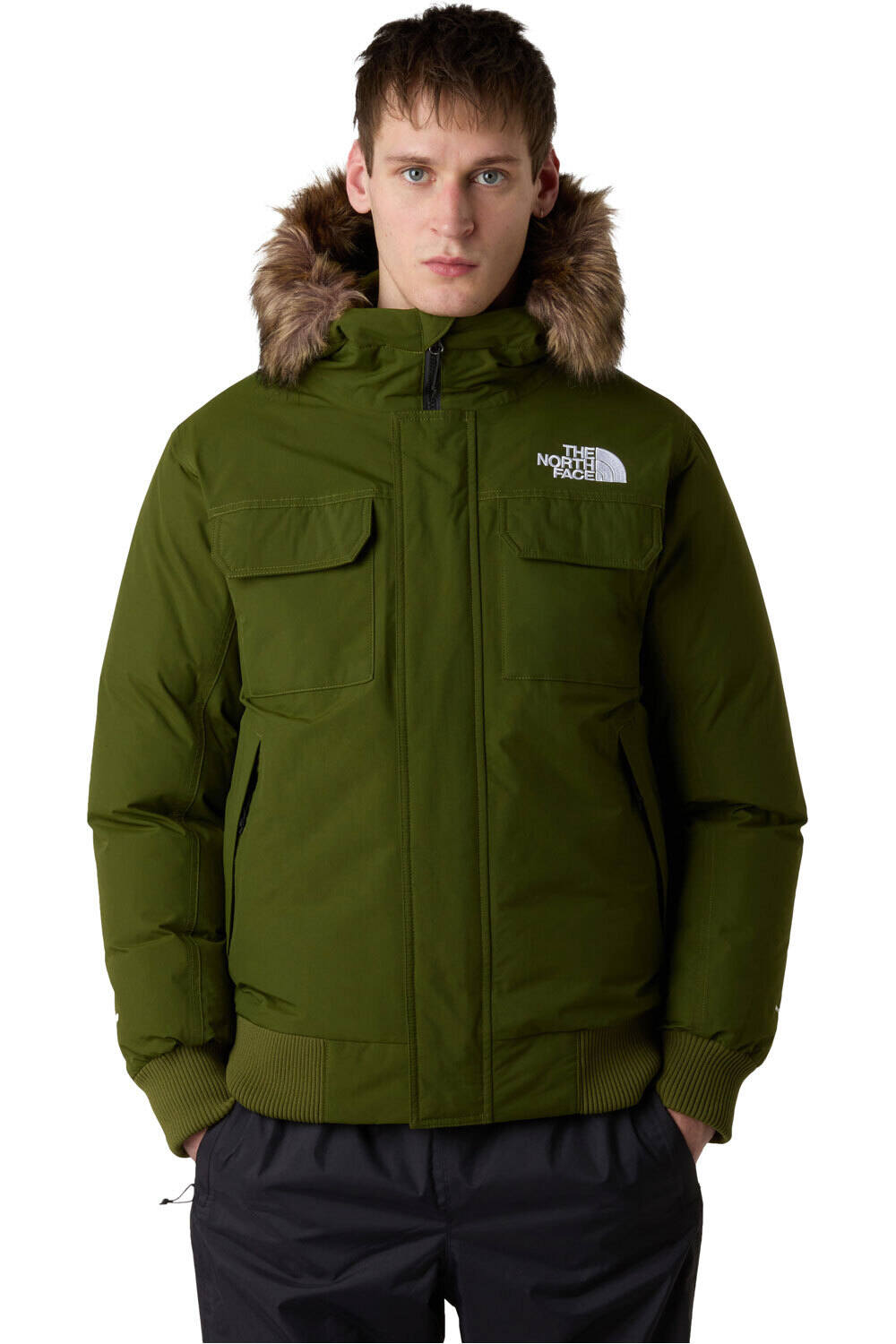 The North Face chaqueta outdoor hombre M MCMURDO BOMBER vista frontal