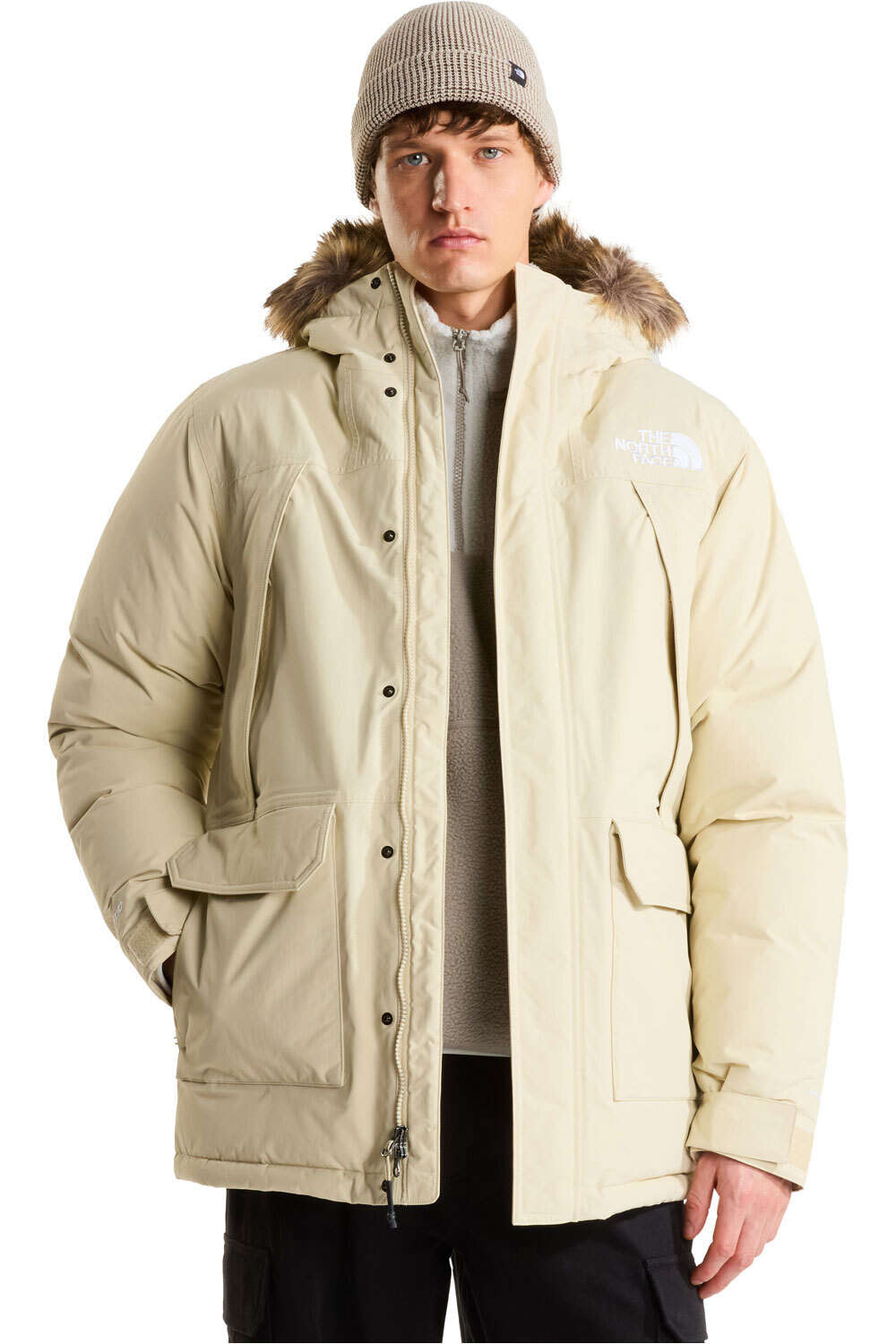 The North Face chaqueta outdoor hombre M MCMURDO PARKA vista detalle