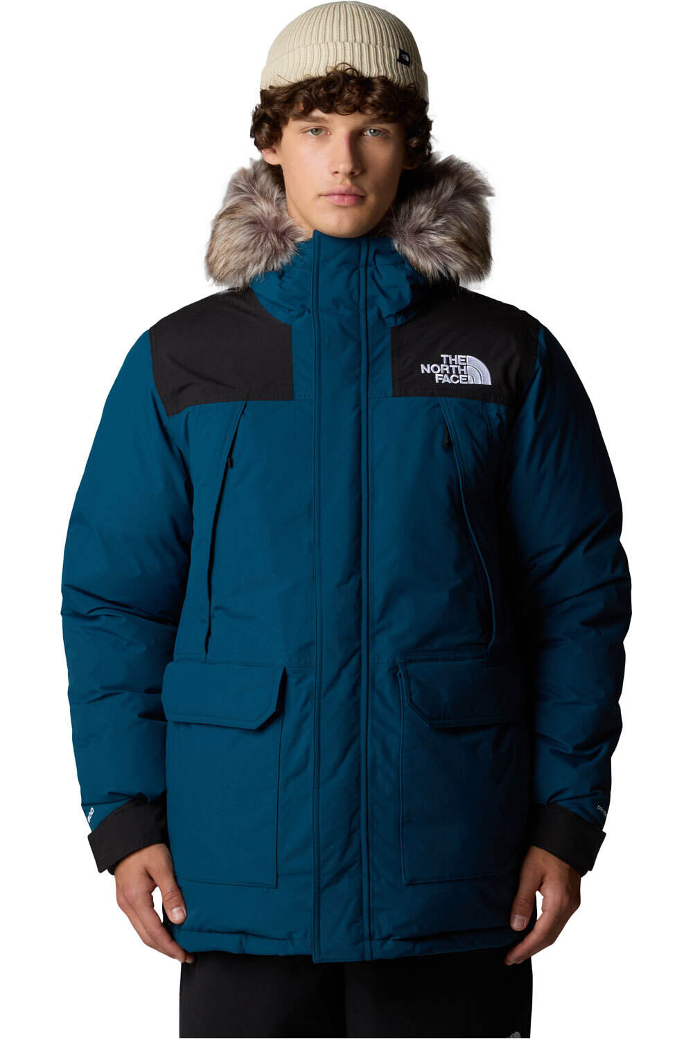 The North Face chaqueta outdoor hombre M MCMURDO PARKA vista frontal