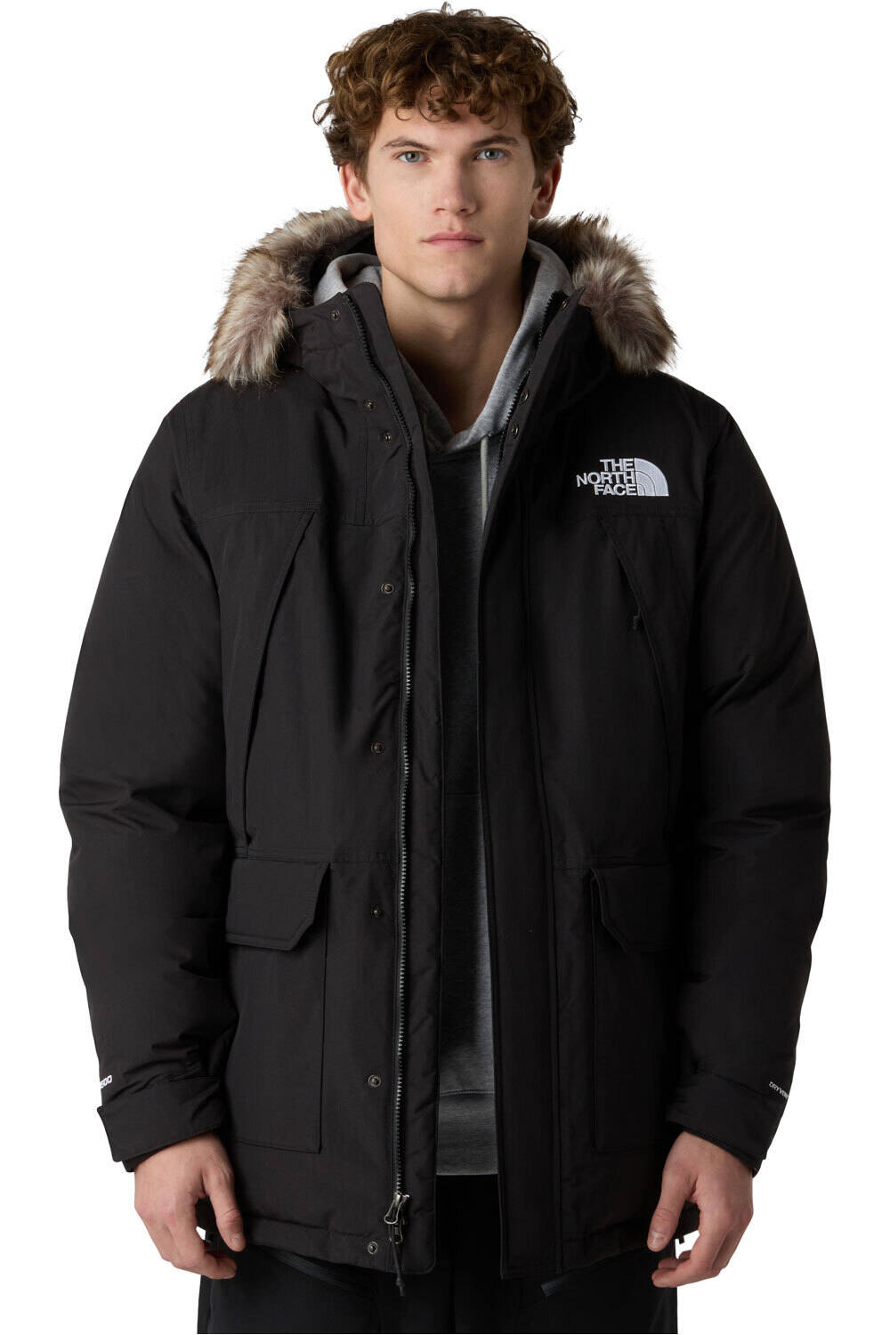 The North Face chaqueta outdoor hombre M MCMURDO PARKA vista frontal