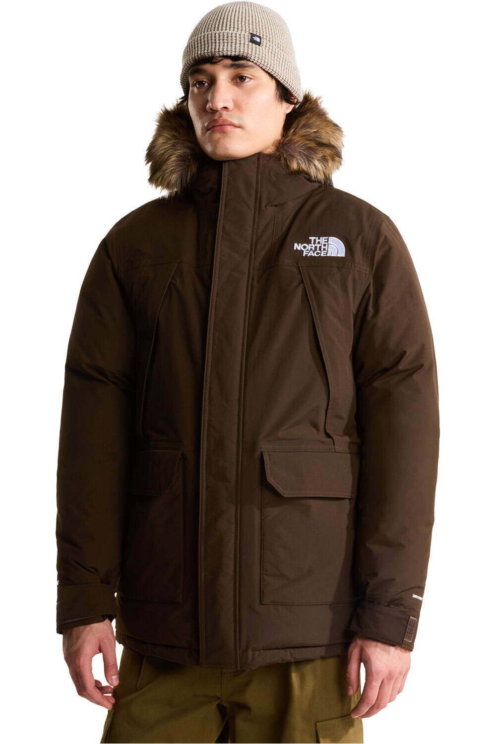 The North Face chaqueta outdoor hombre M MCMURDO PARKA vista frontal