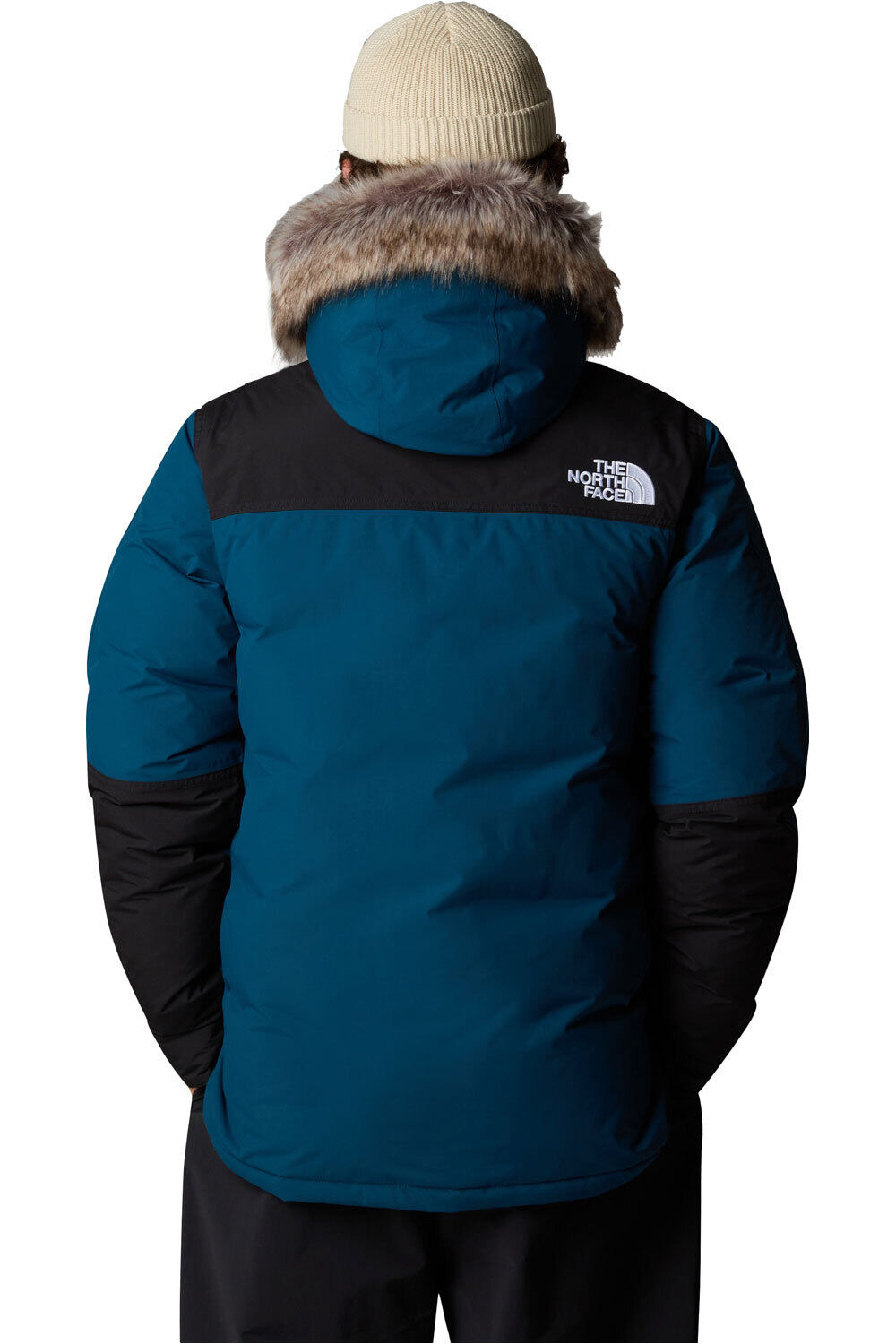 The North Face chaqueta outdoor hombre M MCMURDO PARKA vista trasera