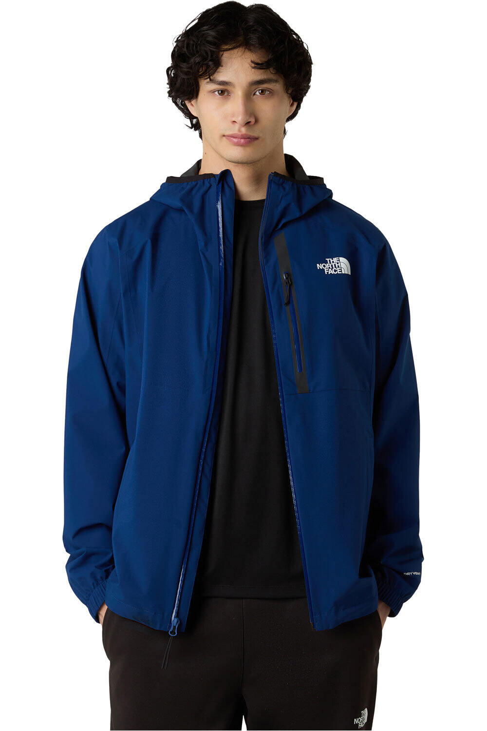 The North Face chaqueta outdoor hombre M MOUNTAIN ATHLETICS RAINLIT HOODED JACK vista detalle
