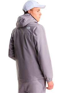 The North Face chaqueta outdoor hombre M MOUNTAIN ATHLETICS RAINLIT HOODED JACK vista trasera