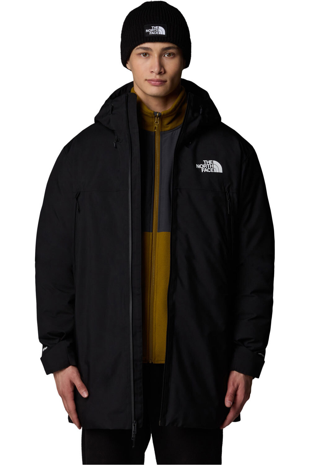 The North Face chaqueta outdoor hombre M MTN RANGE DOWN PARKA vista detalle