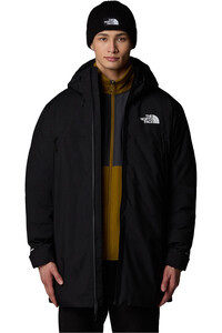The North Face chaqueta outdoor hombre M MTN RANGE DOWN PARKA vista detalle