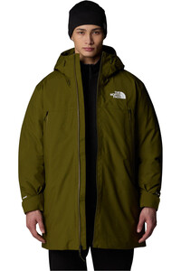 The North Face chaqueta outdoor hombre M MTN RANGE DOWN PARKA vista detalle