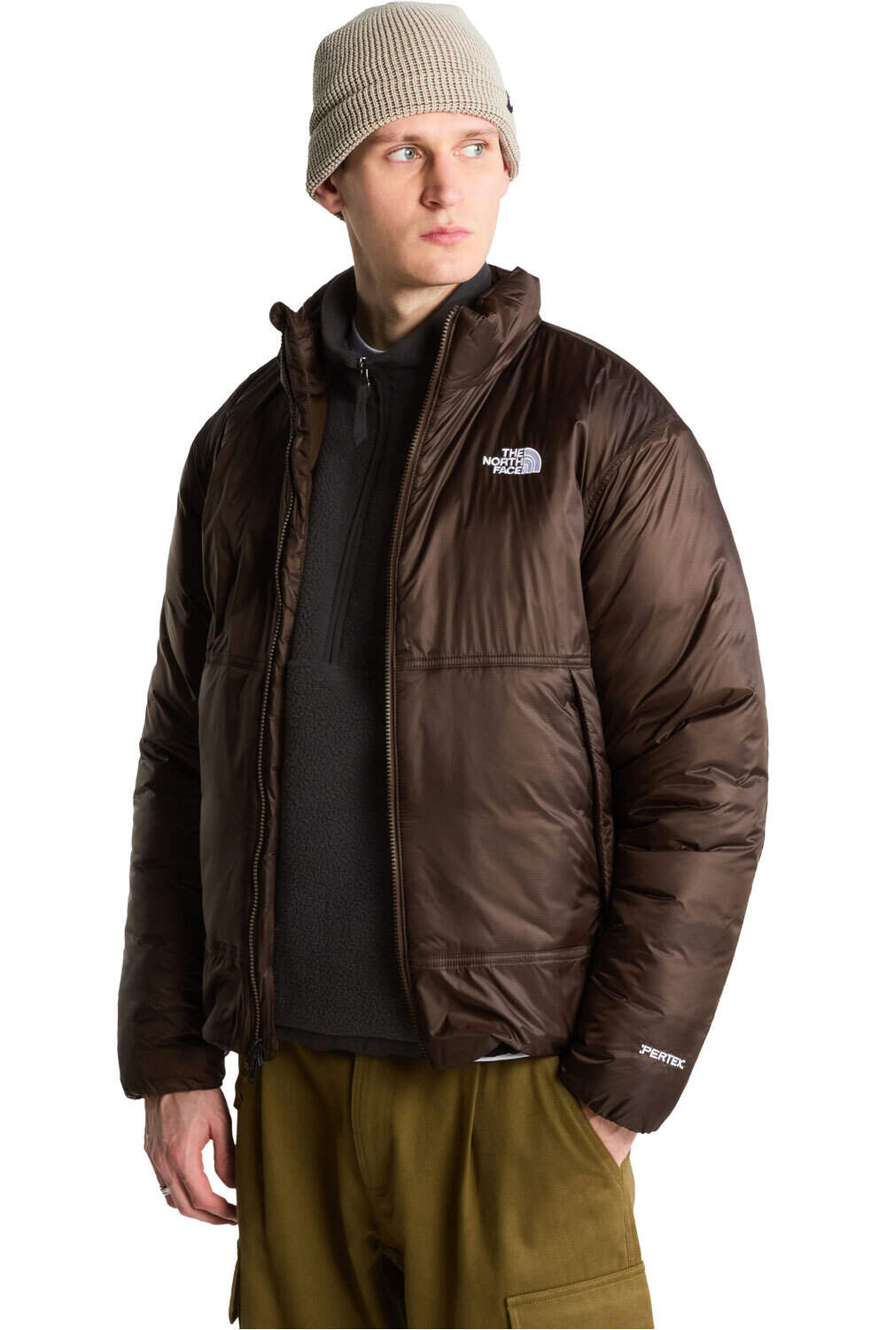 The North Face chaqueta outdoor hombre M PERTEX EXPLORE JACKET vista detalle
