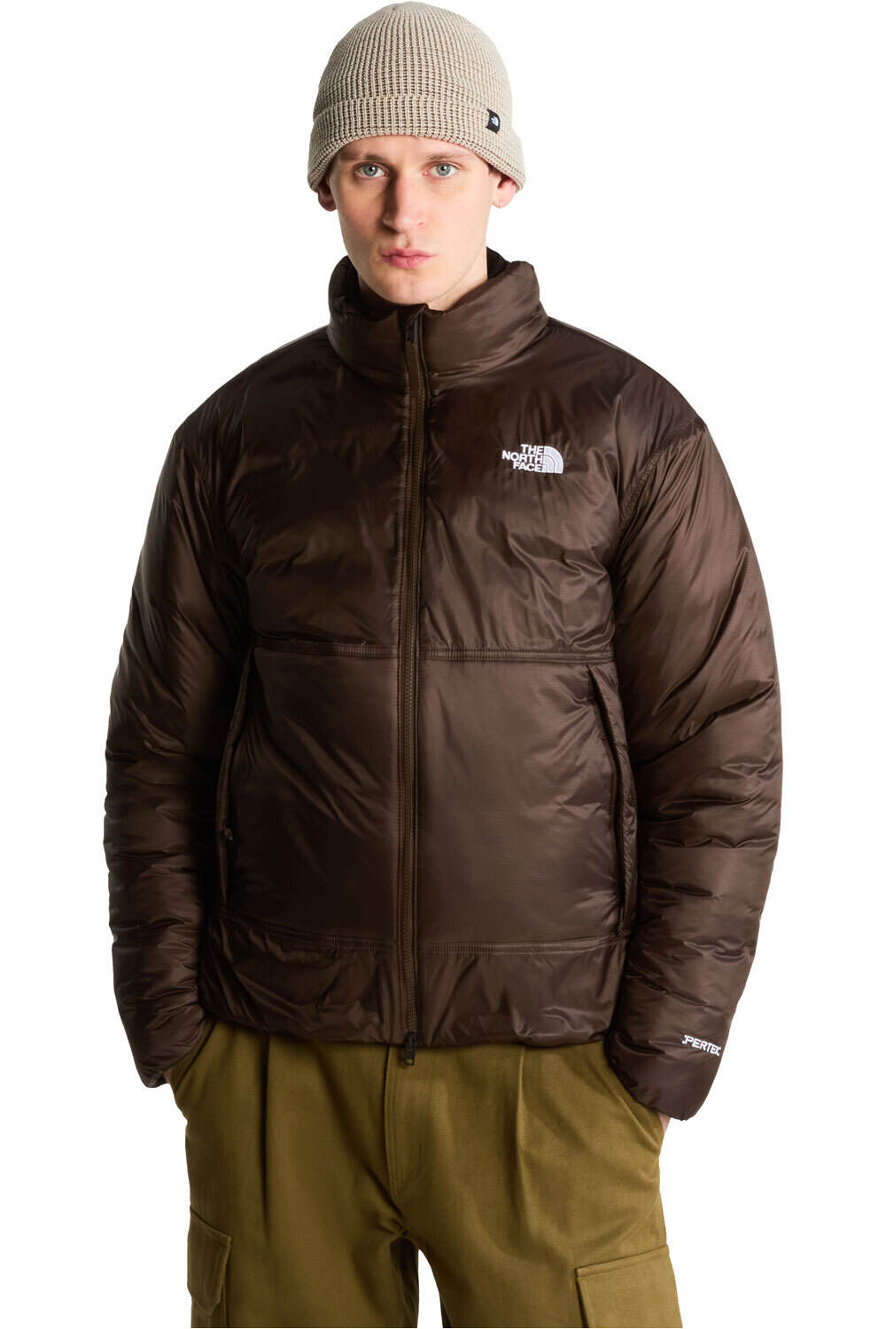 The North Face chaqueta outdoor hombre M PERTEX EXPLORE JACKET vista frontal