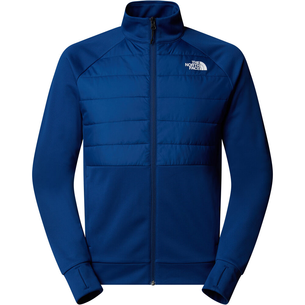 The North Face chaqueta outdoor hombre M REAXION 2.0 FLEECE HYBRID FULL ZIP JAC 03
