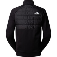 The North Face chaqueta outdoor hombre M REAXION 2.0 FLEECE HYBRID FULL ZIP JAC 04