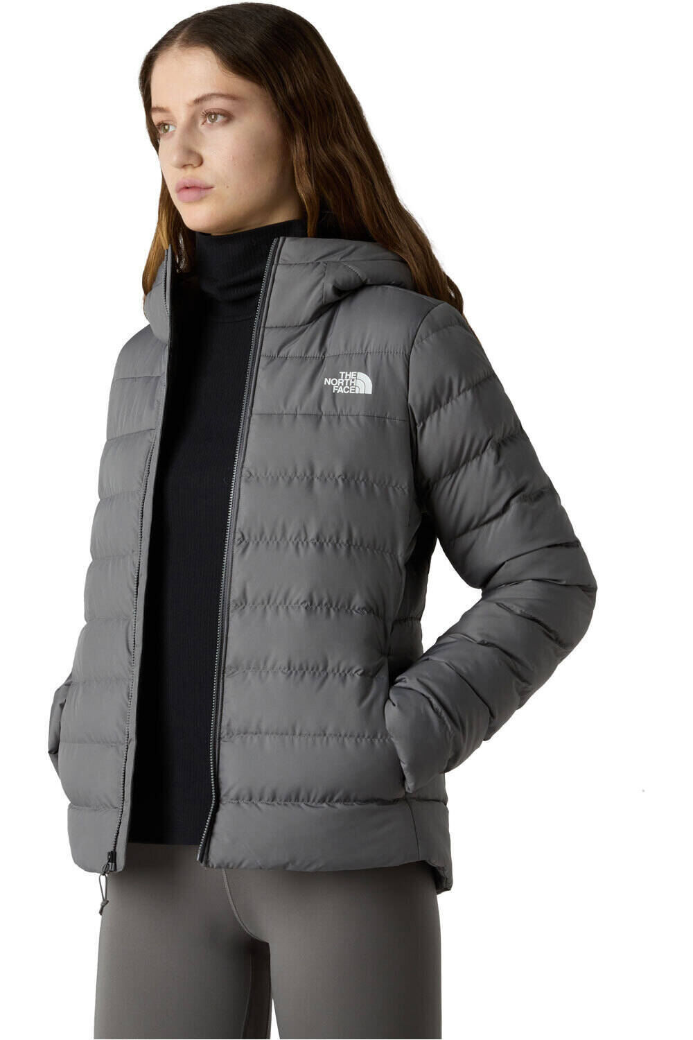 The North Face chaqueta outdoor mujer W ACONCAGUA 3 HOODIE vista detalle