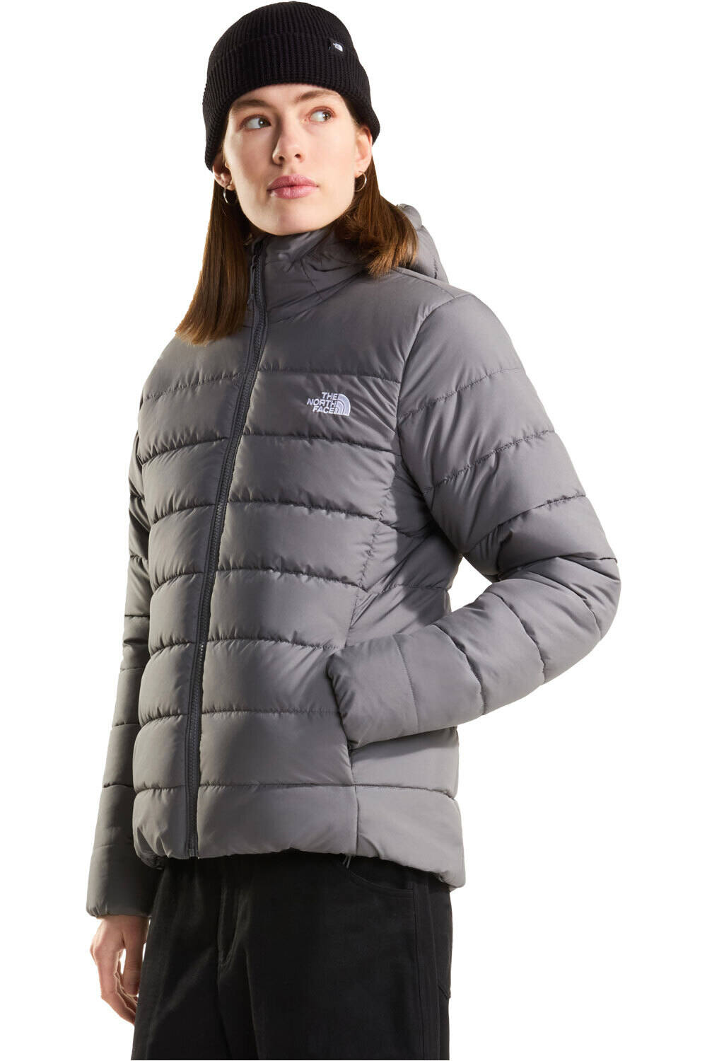 The North Face chaqueta outdoor mujer W ACONCAGUA HOODED JACKET vista frontal