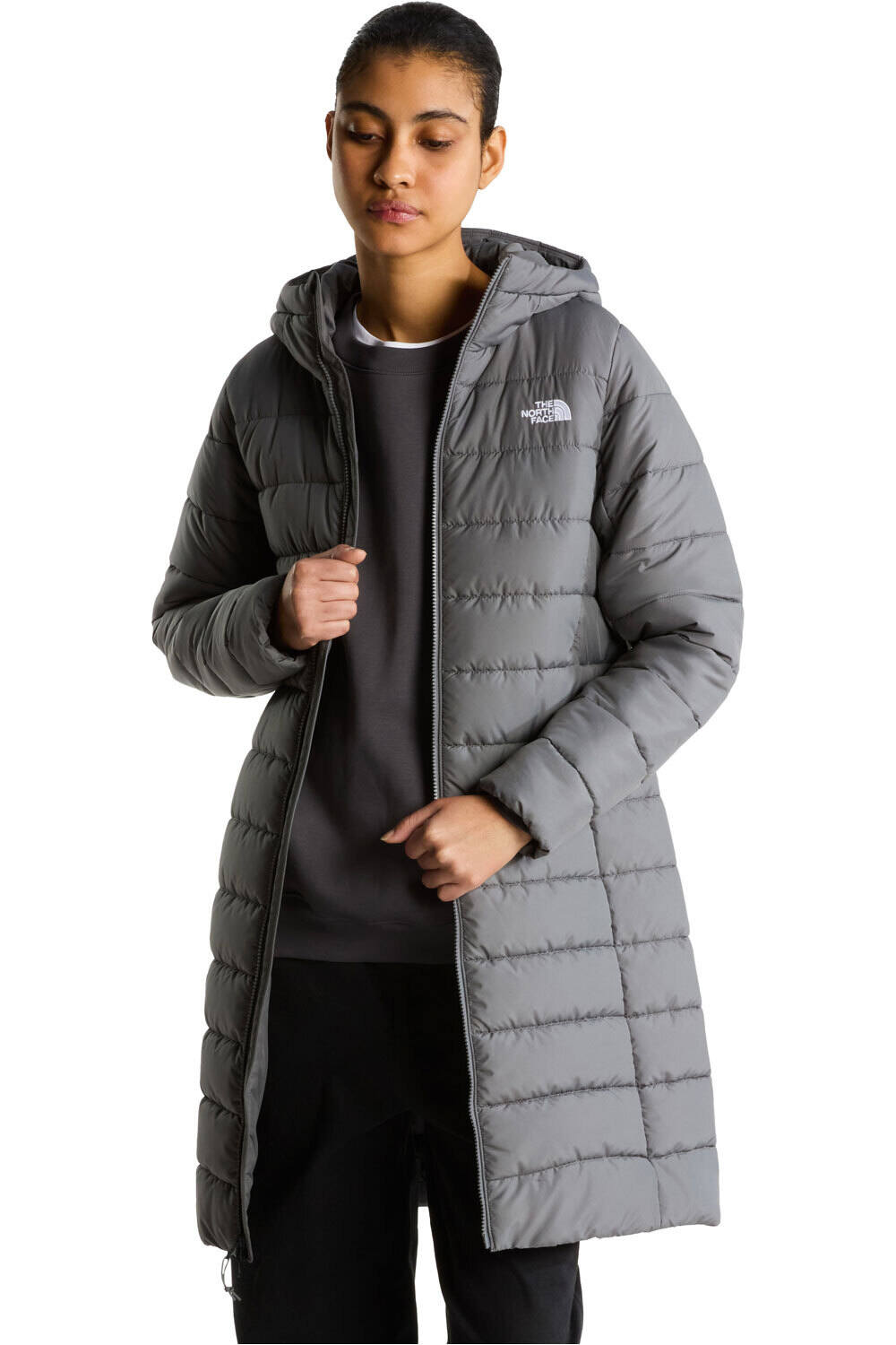 The North Face chaqueta outdoor mujer W ACONCAGUA HOODED PARKA vista detalle