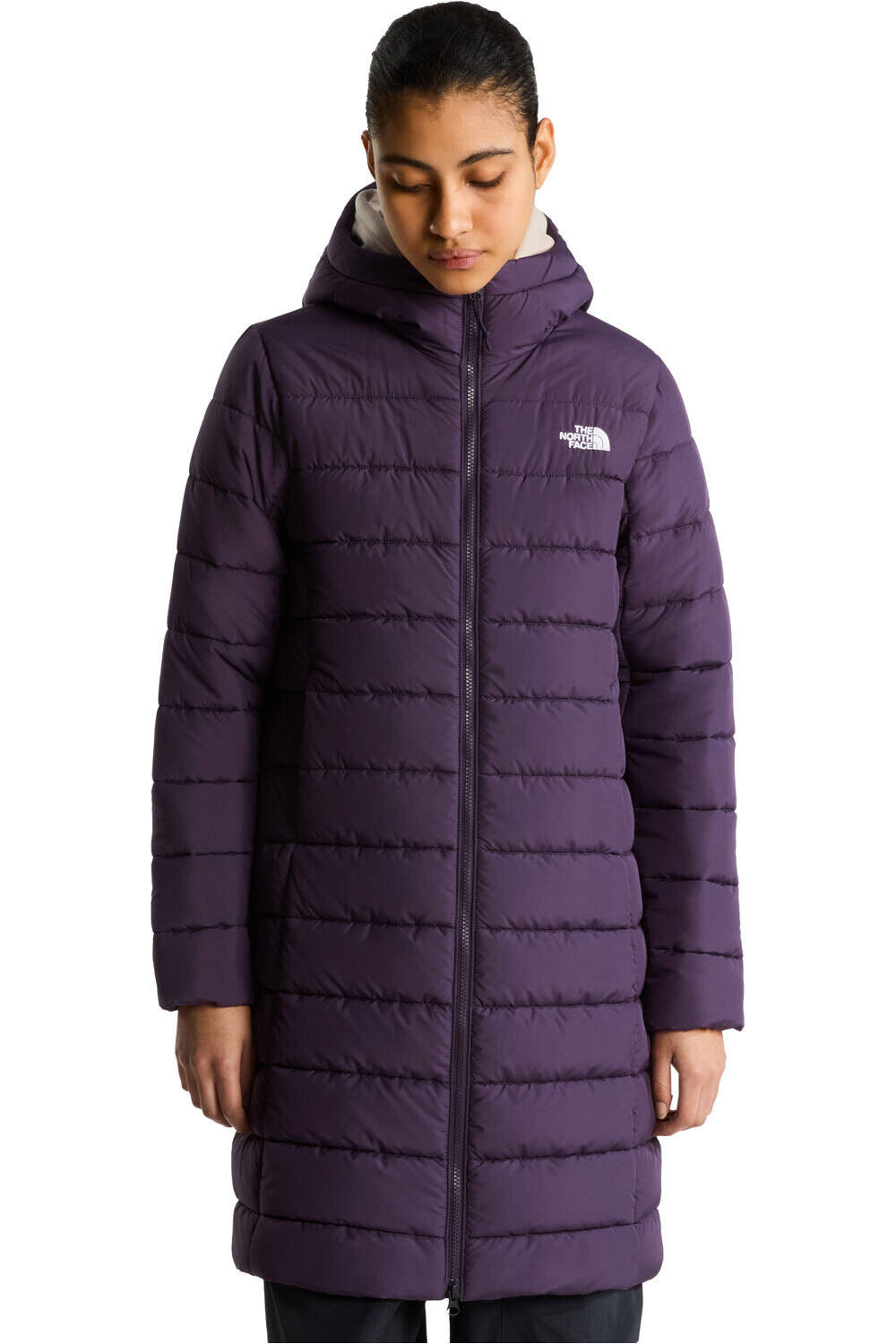 The North Face chaqueta outdoor mujer W ACONCAGUA HOODED PARKA vista frontal