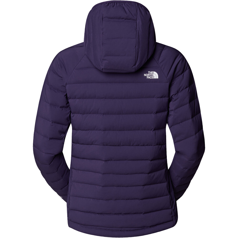 The North Face chaqueta outdoor mujer W BELLEVIEW STRETCH DOWN HOODIE 04