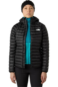 The North Face chaqueta outdoor mujer W BETTAFORCA LT DOWN HOODED JACKET vista detalle