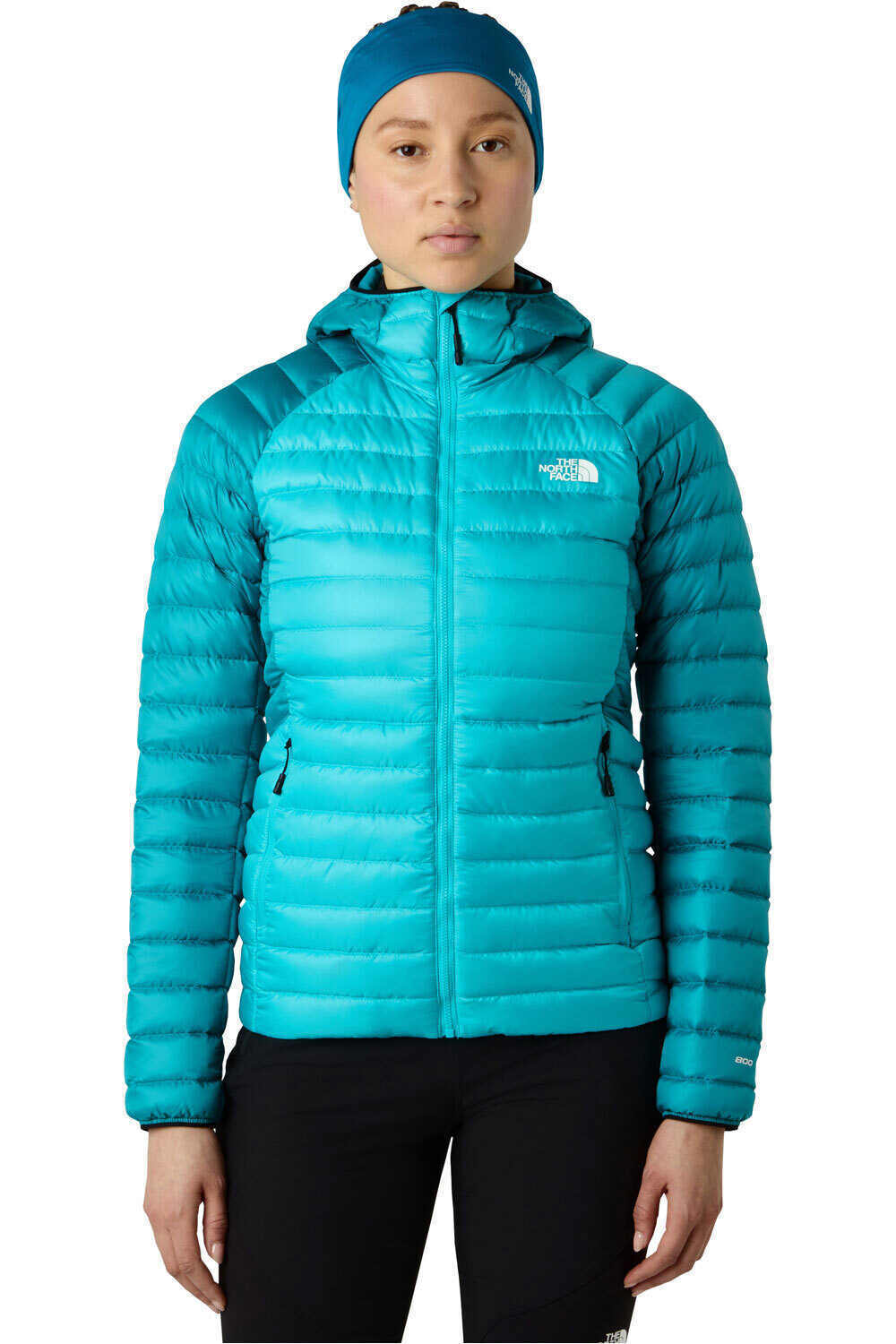 The North Face chaqueta outdoor mujer W BETTAFORCA LT DOWN HOODED JACKET vista frontal