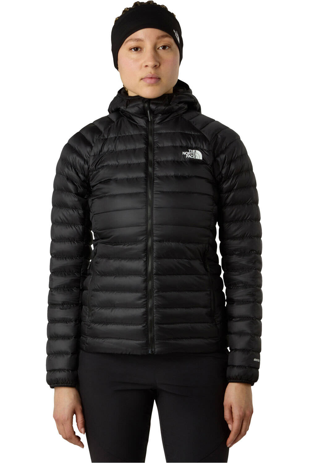 The North Face chaqueta outdoor mujer W BETTAFORCA LT DOWN HOODED JACKET vista frontal