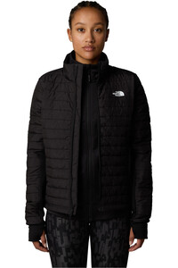 The North Face chaqueta outdoor mujer W CANYONLANDS HYBRID JACKET vista detalle