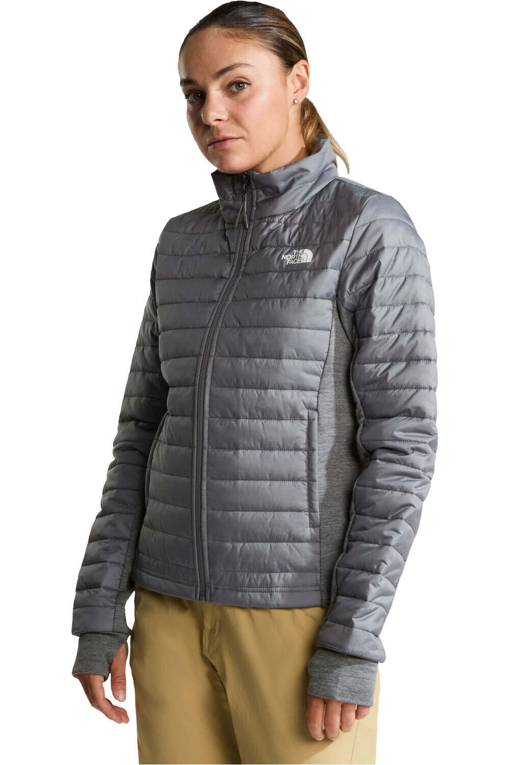The North Face chaqueta outdoor mujer W CANYONLANDS HYBRID JACKET vista frontal