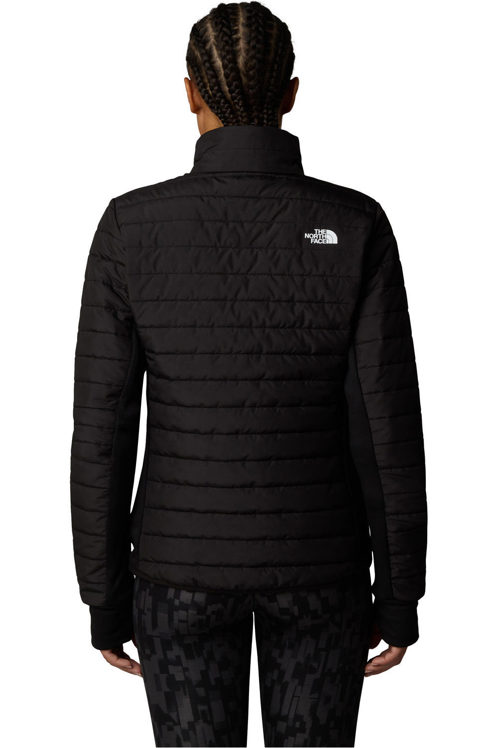The North Face chaqueta outdoor mujer W CANYONLANDS HYBRID JACKET vista trasera