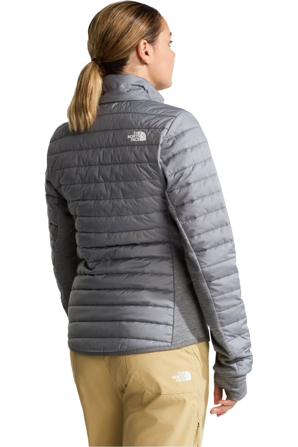 The North Face chaqueta outdoor mujer W CANYONLANDS HYBRID JACKET vista trasera