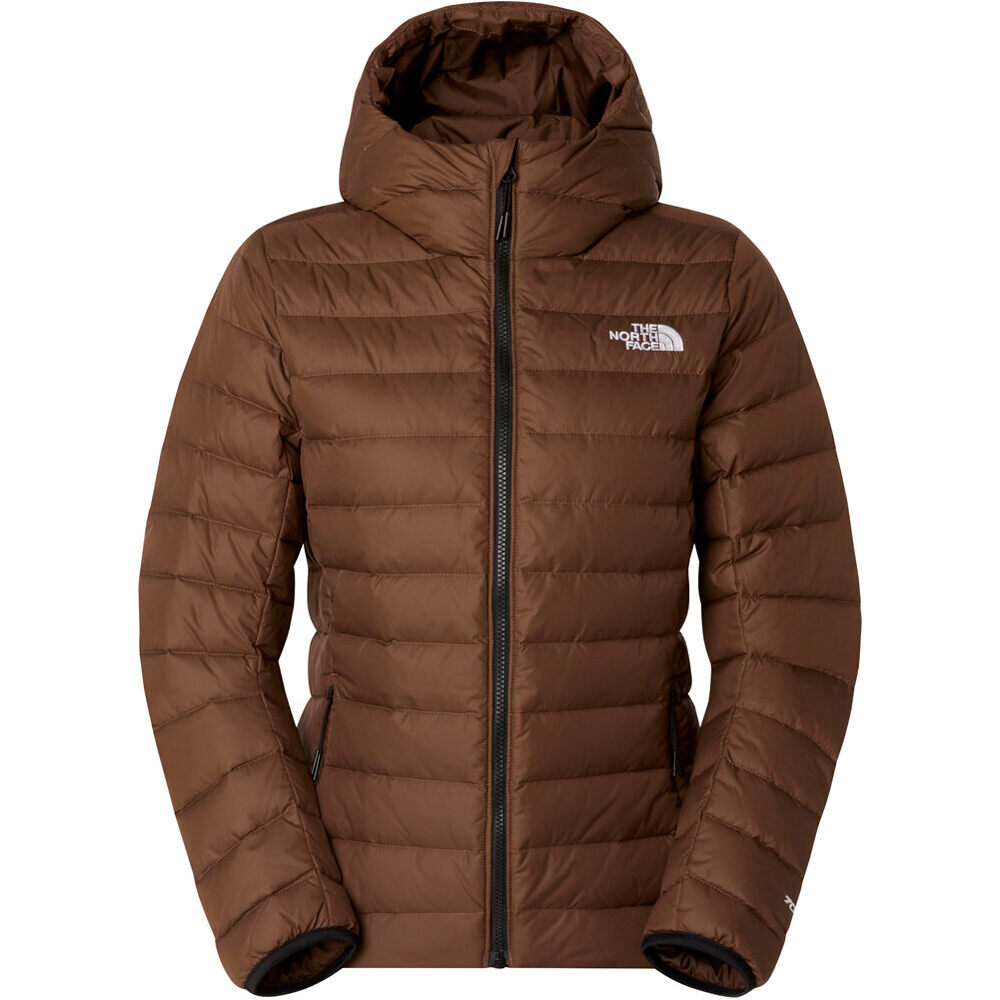 The North Face chaqueta outdoor mujer W CLASSIC DOWN HOODED JACKET vista detalle
