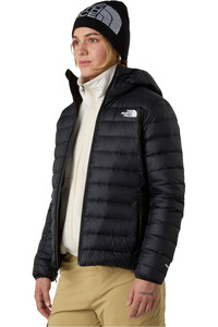 The North Face chaqueta outdoor mujer W CLASSIC DOWN HOODED JACKET vista detalle