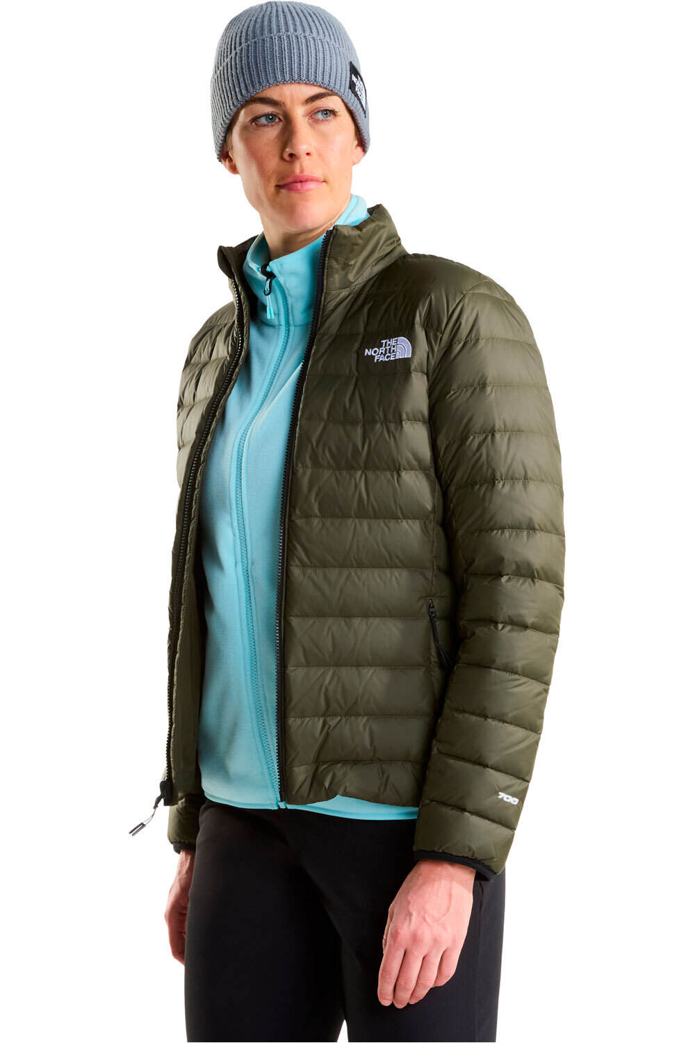 The North Face chaqueta outdoor mujer W CLASSIC DOWN JACKET vista detalle