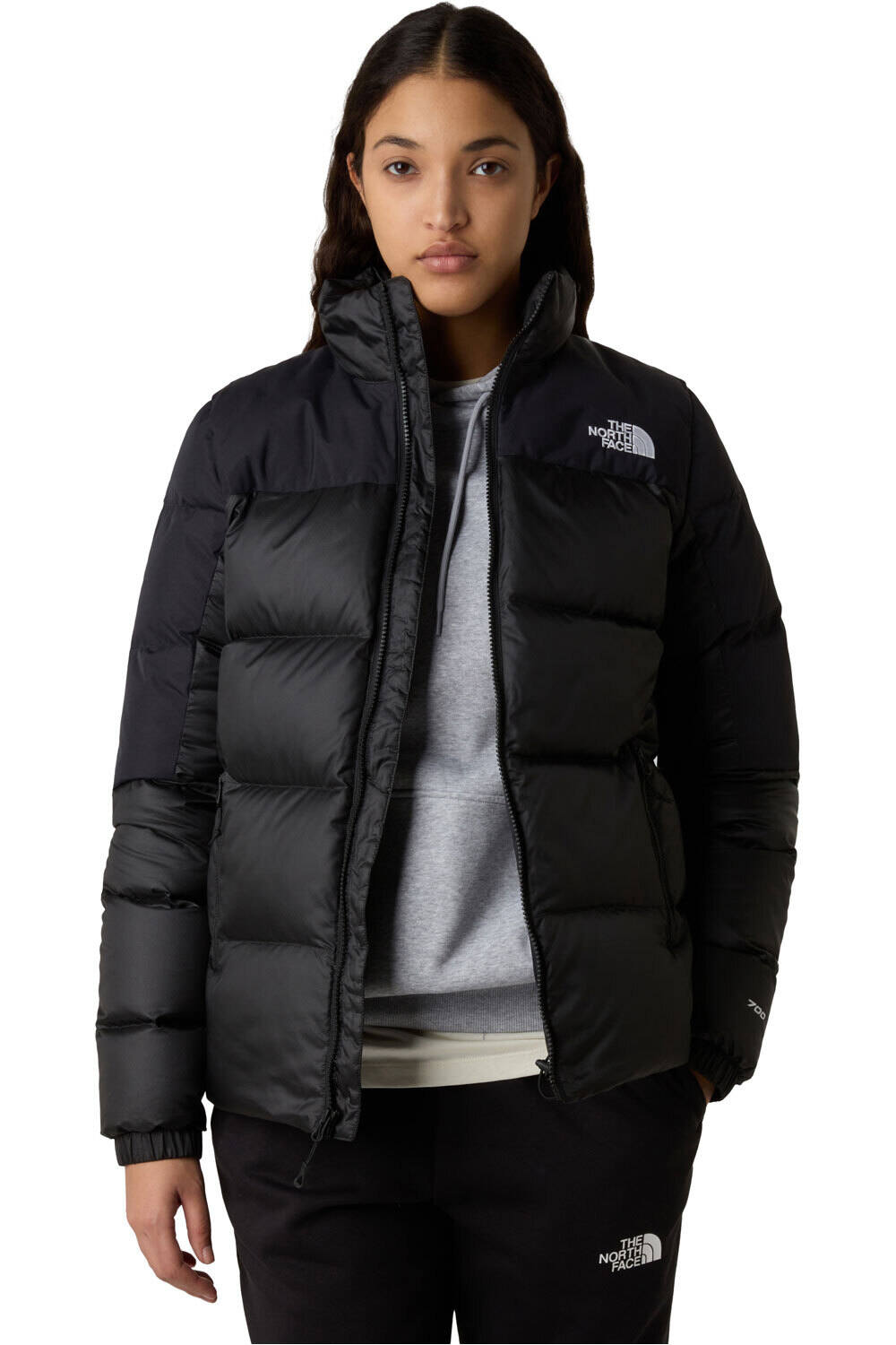 The North Face chaqueta outdoor mujer W DIABLO DOWN 2.0 JACKET vista detalle