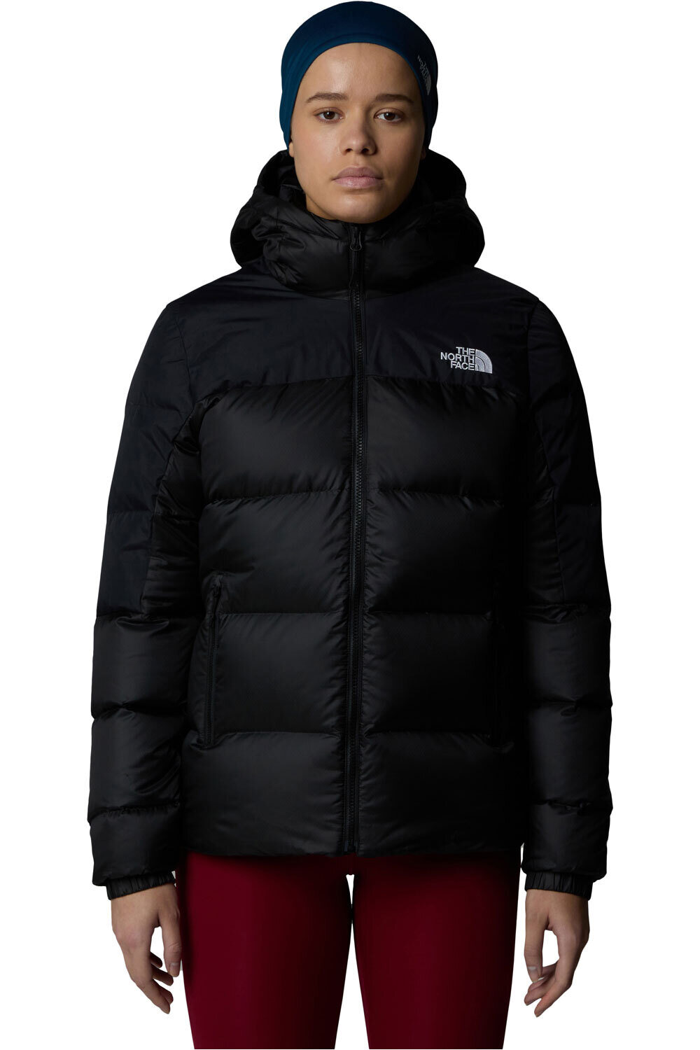 The North Face chaqueta outdoor mujer W DIABLO DOWN HOODIE vista frontal