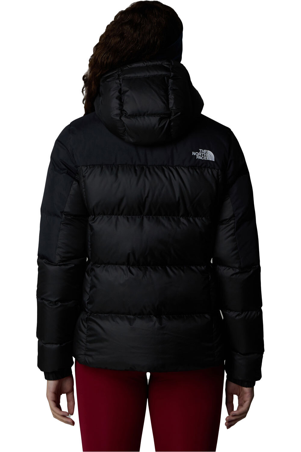 The North Face chaqueta outdoor mujer W DIABLO DOWN HOODIE vista trasera