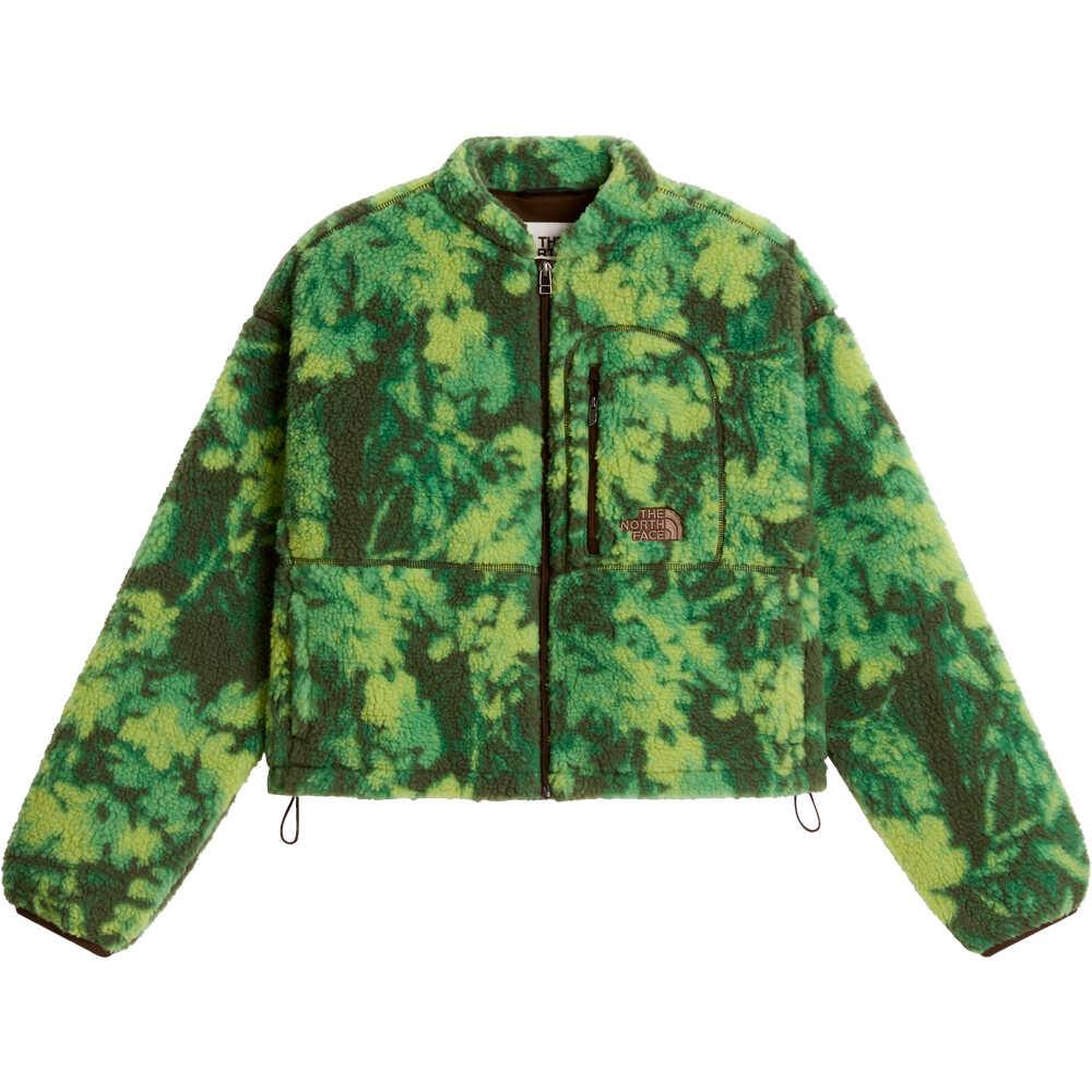 The North Face chaqueta outdoor mujer W EXTREME PILE 2 FZ JACKET -PRINT 03